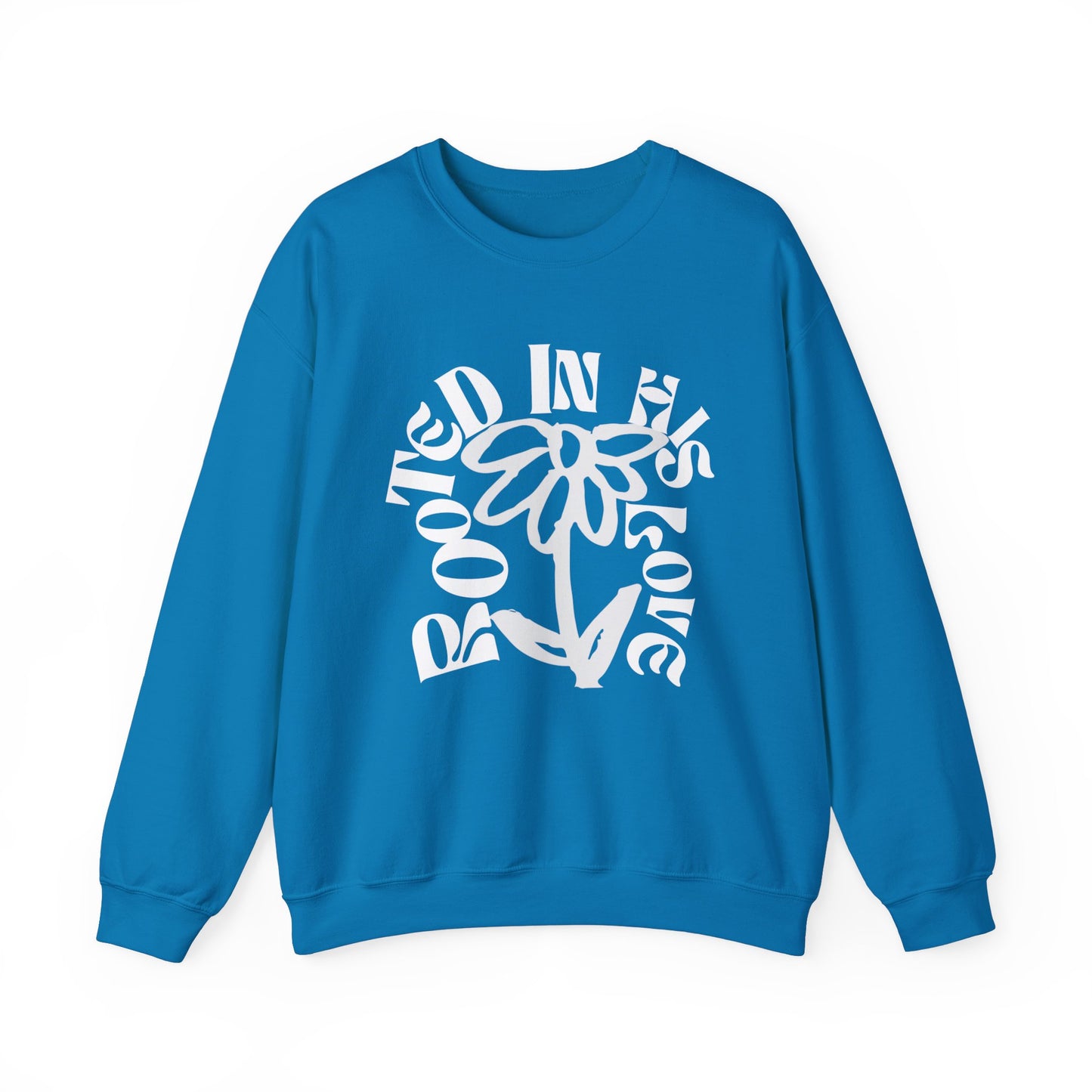 Rooted in his love sweater