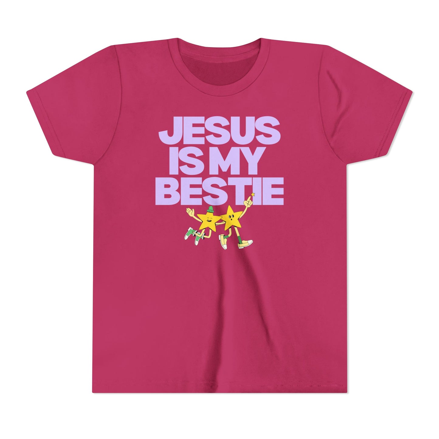 Jesus is my bestie youth tee