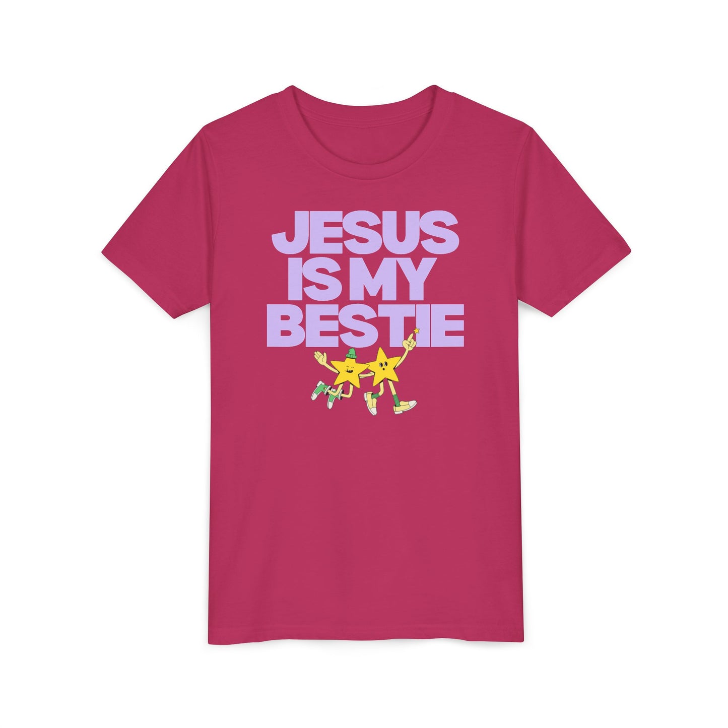 Jesus is my bestie youth tee