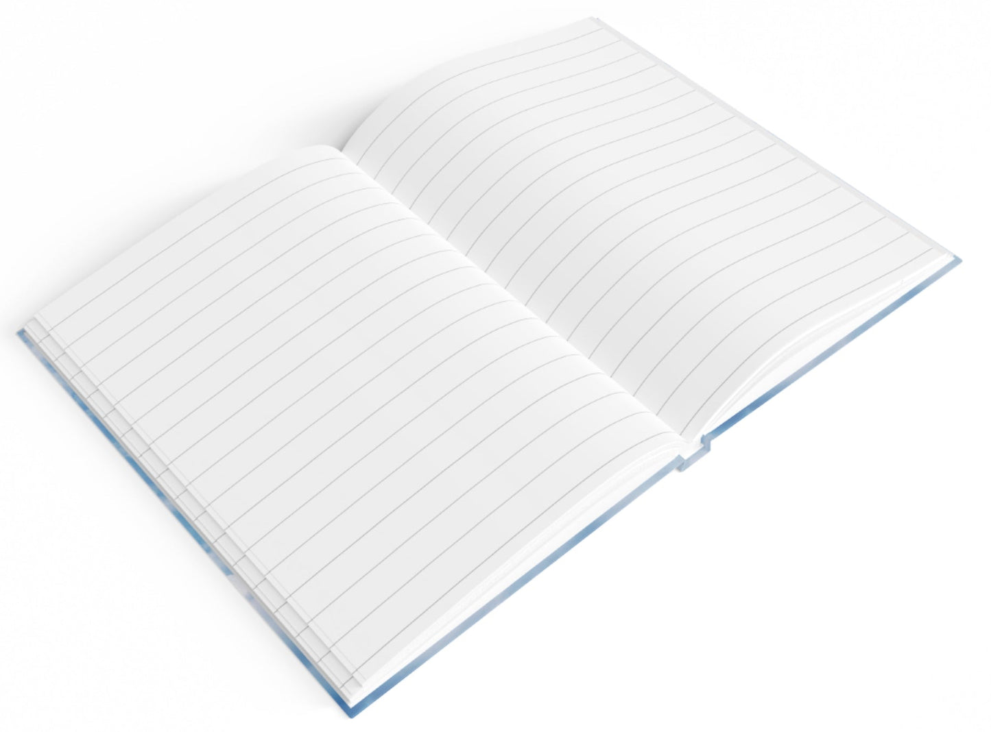 Open notebook with grid paper on a white background,Loveworldllc