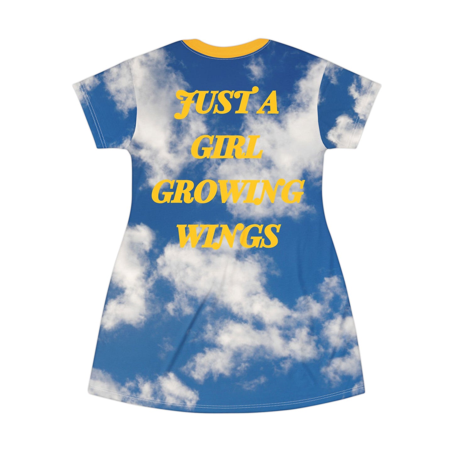 Growing wings t-shirt dress