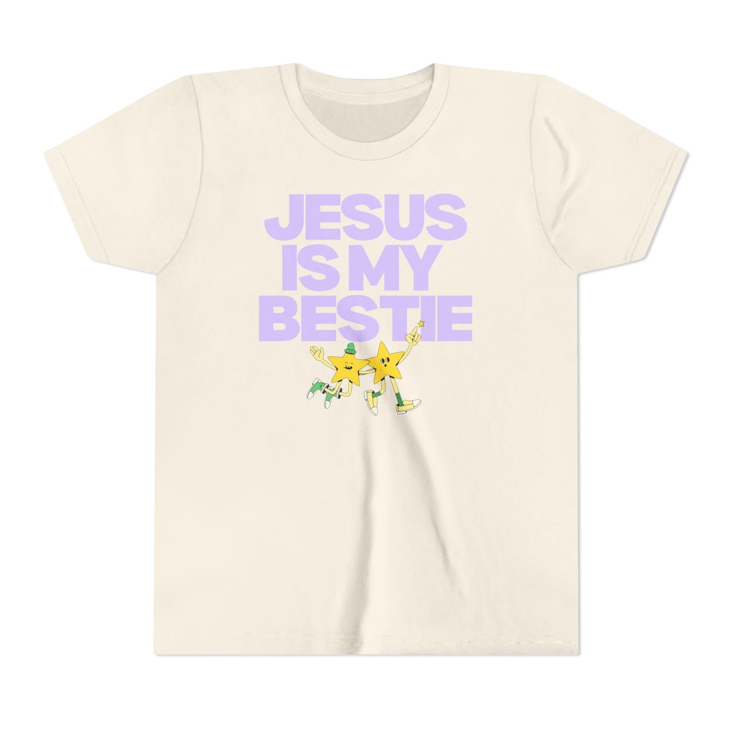 Jesus is my bestie youth tee