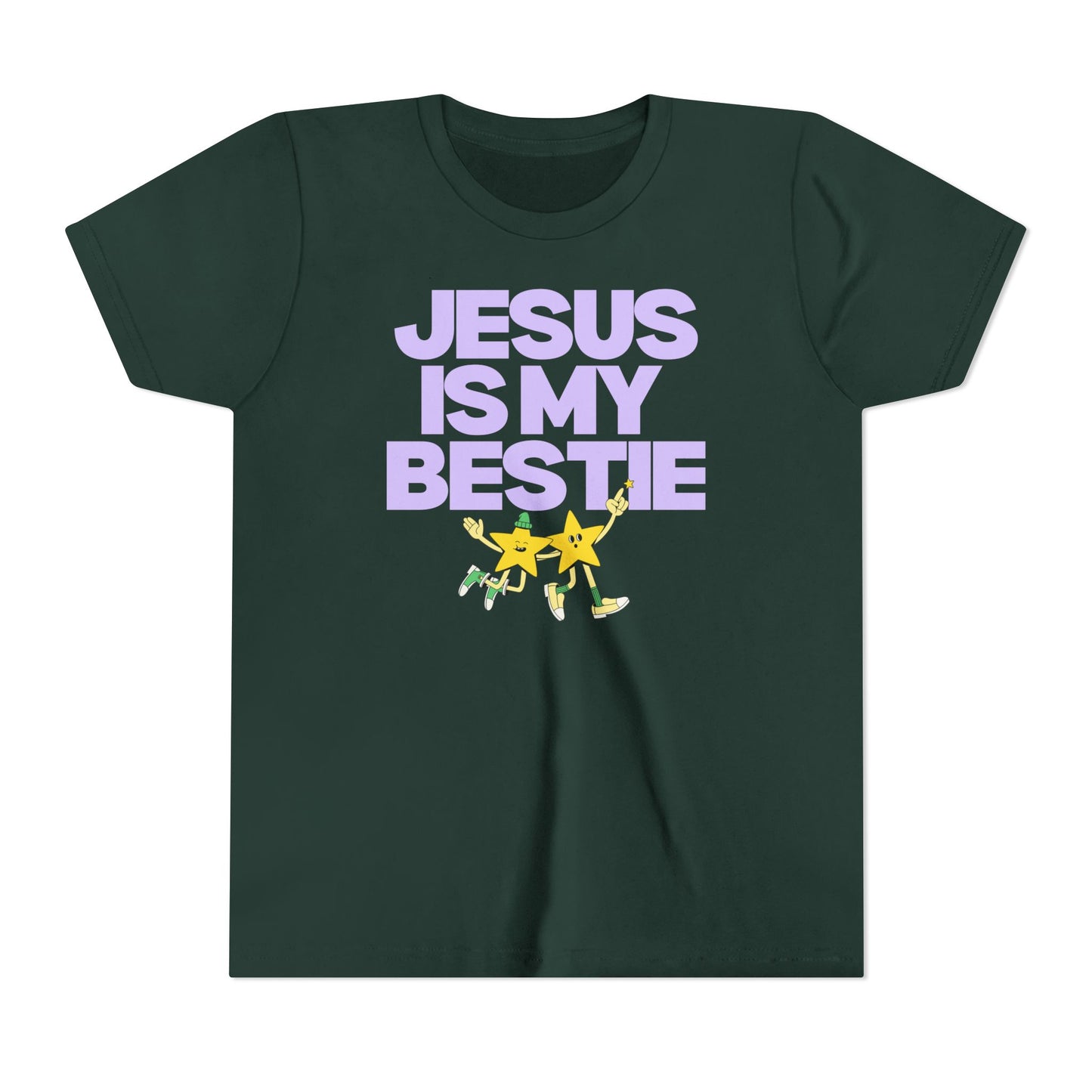 Jesus is my bestie youth tee