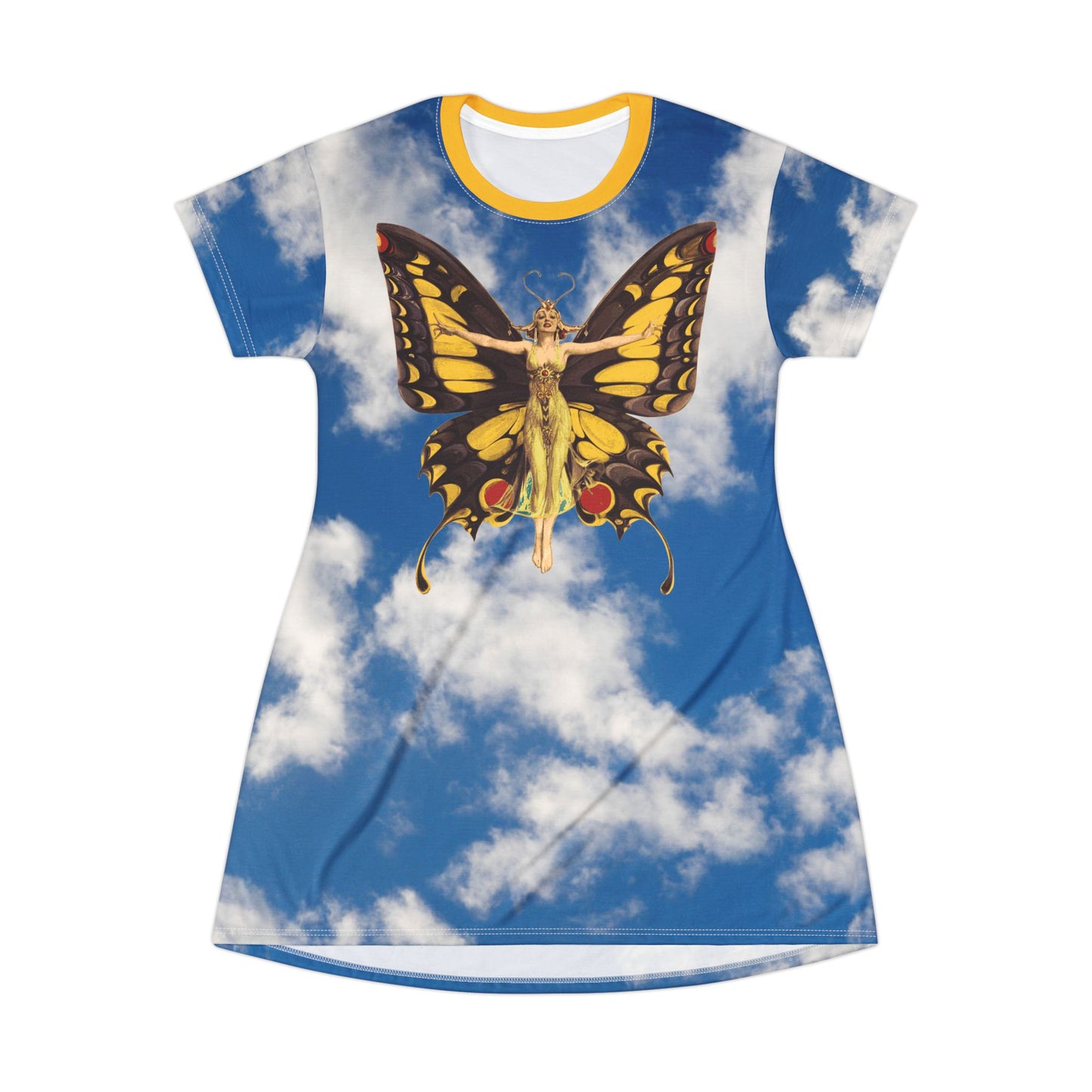 Growing wings t-shirt dress