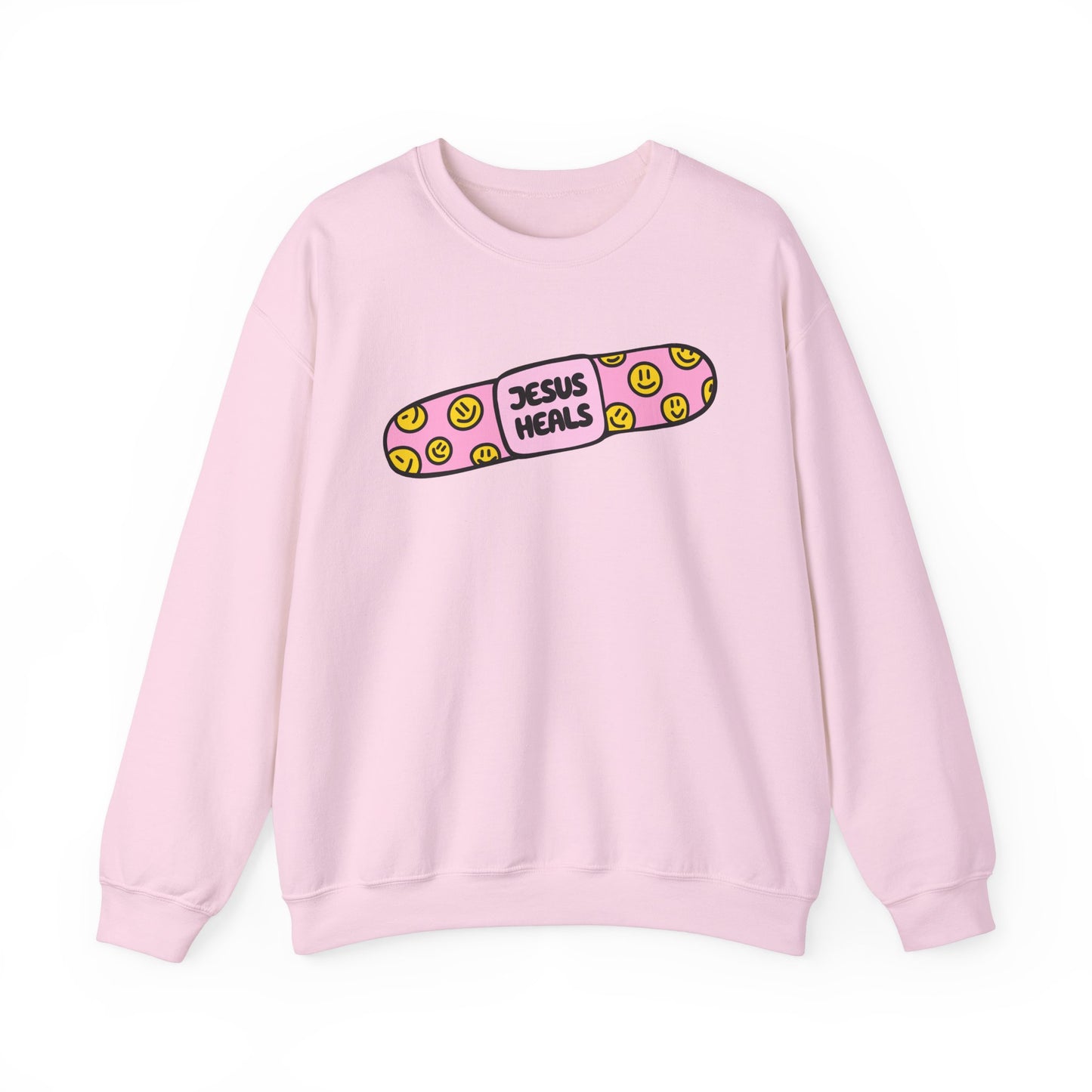 Jesus heals crewneck
