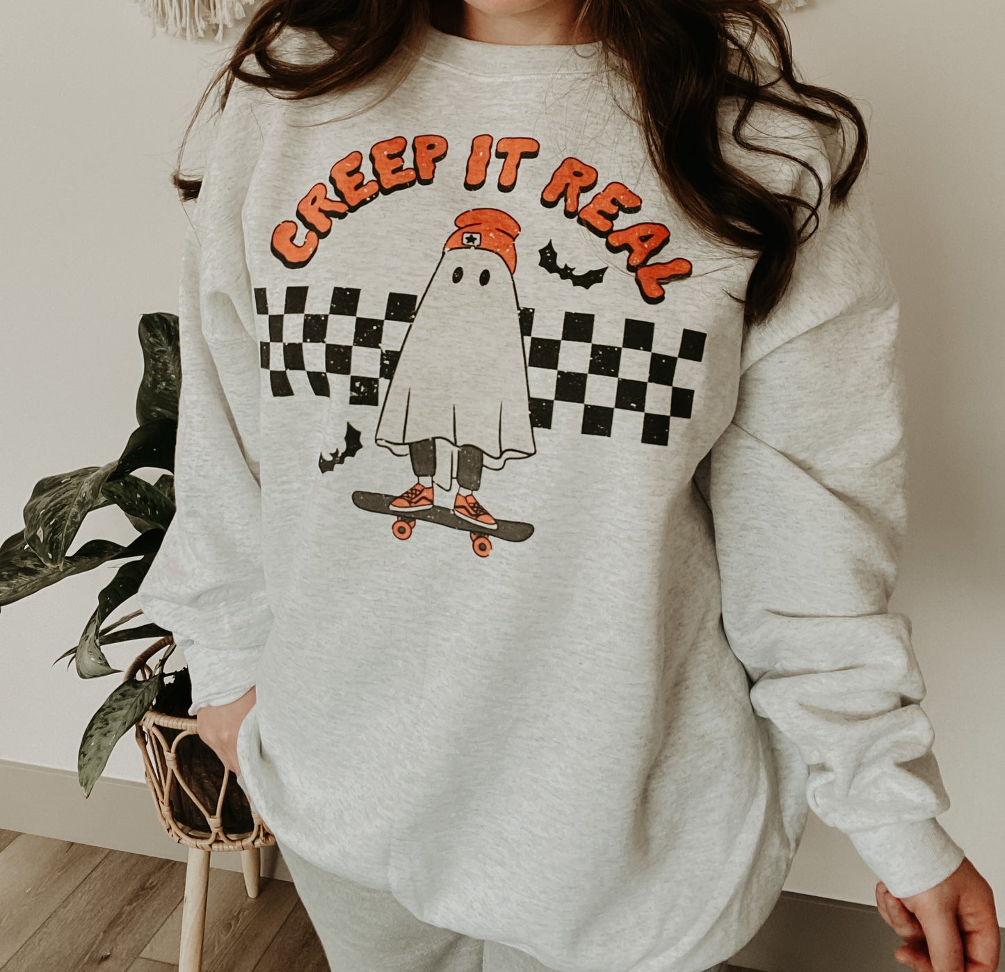 Creep it real crewneck
