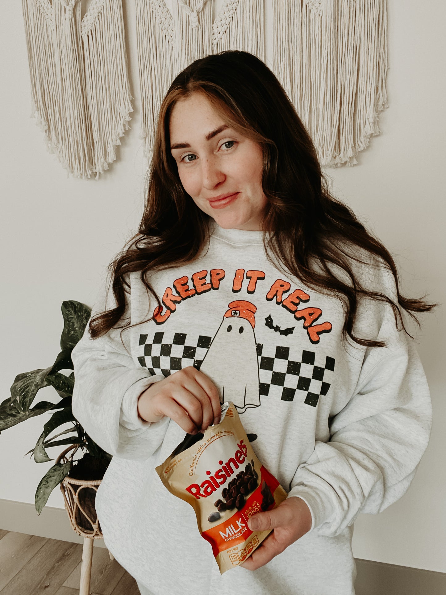 Creep it real crewneck