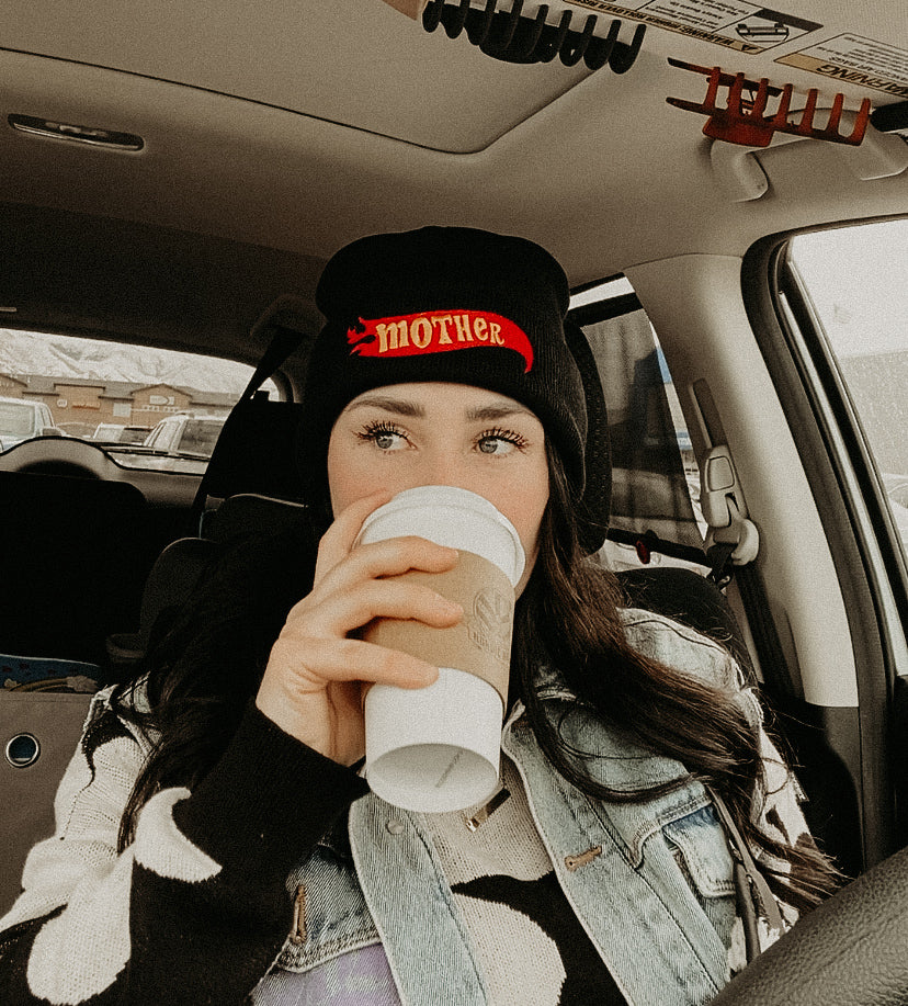 Mother of flames beanie