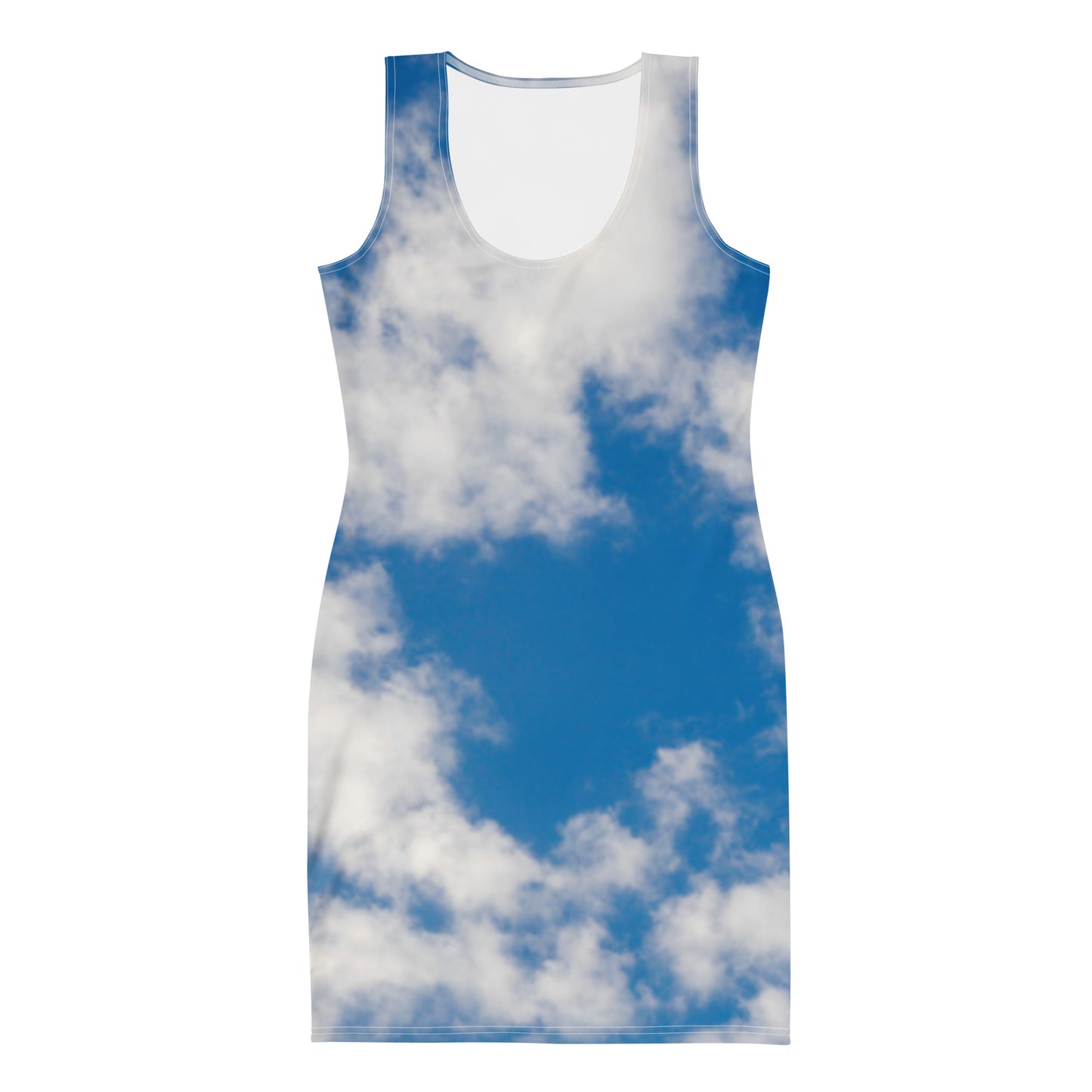 Cloudy day bodycon dress