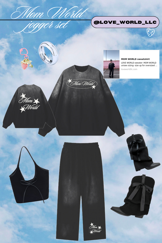 Mom world,LOVE WORLD LLC, LOVEWORLDLLC.COM, Streetwear for mom, clothing brand for moms, mom fashion 