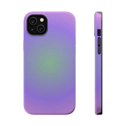 Call me wisdom,purple aura mag safe phone case