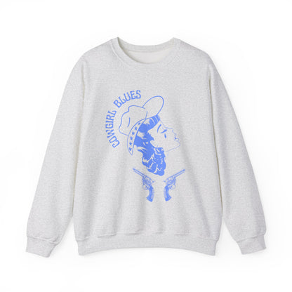 Cowgirl blues crewneck