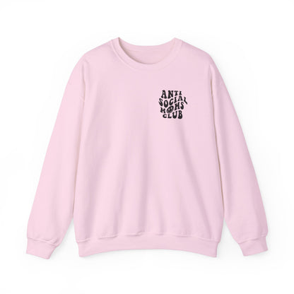 Anti social moms club crewneck