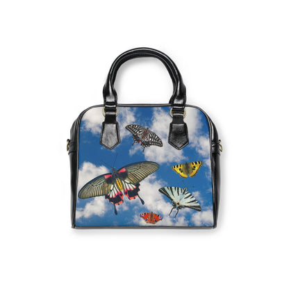 Sky full of butterflies purse