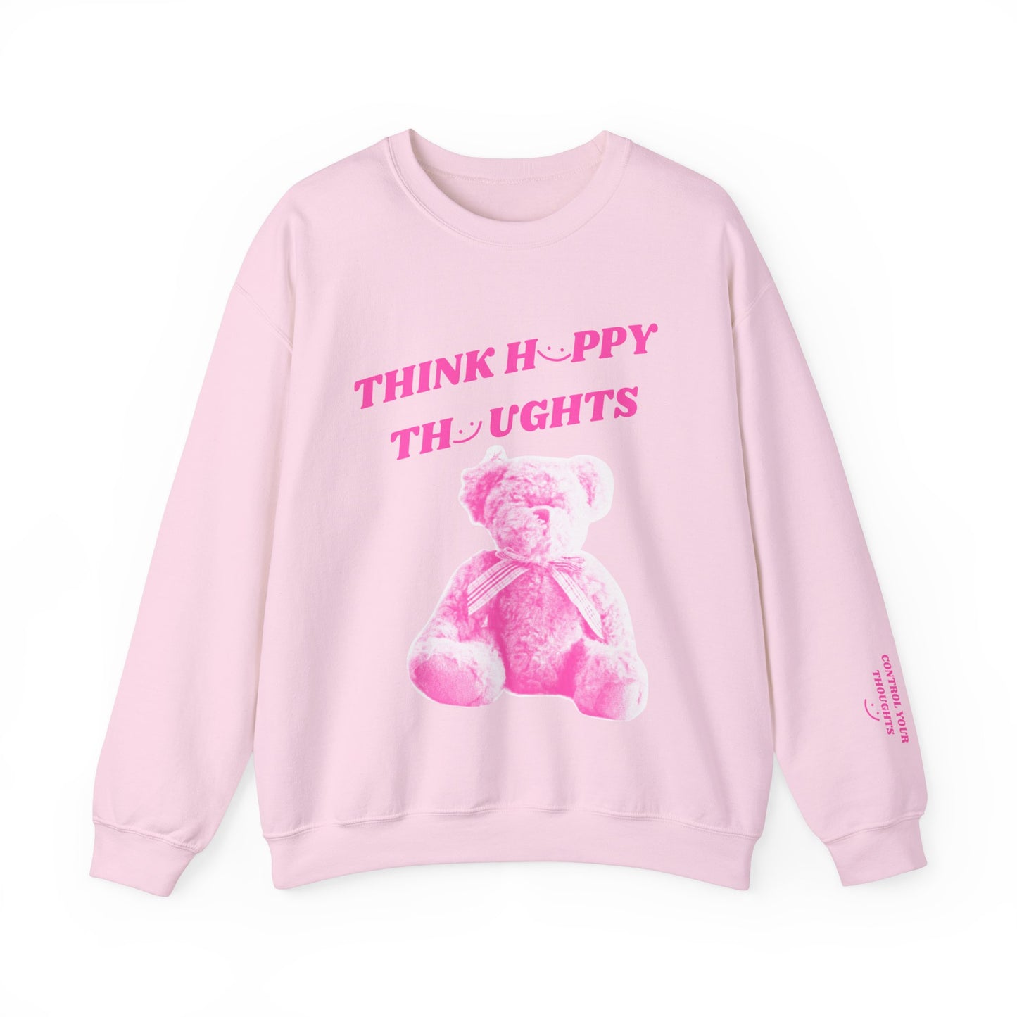 Think happy thoughts crewneck