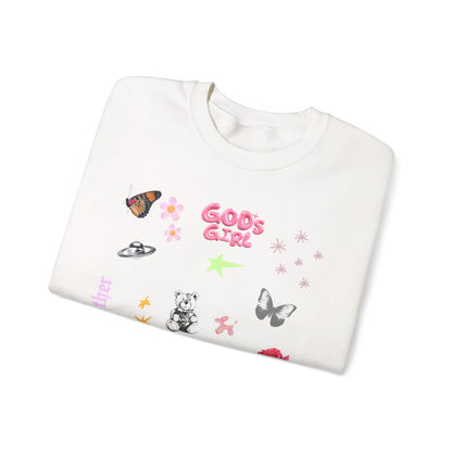 God’s Girl collage sweater
