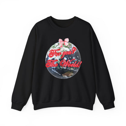 For you the world sweater