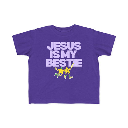 Jesus is my bestie toddler tee