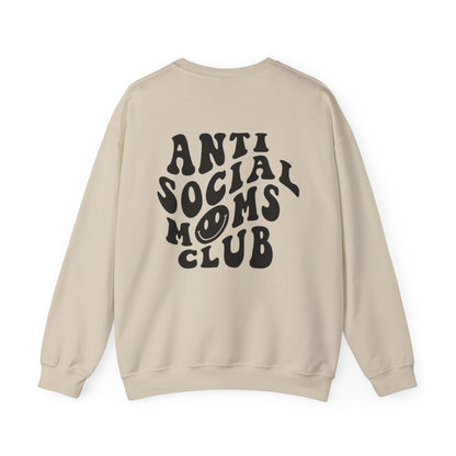 Anti social moms club crewneck