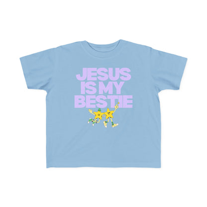 Jesus is my bestie toddler tee