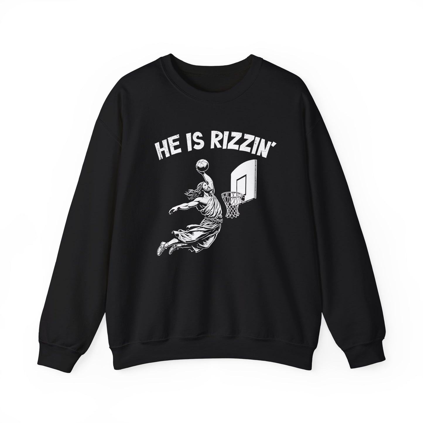 He is rizzin’ crewneck