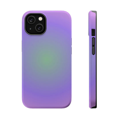 Call me wisdom,purple aura mag safe phone case