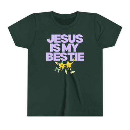 Jesus is my bestie youth tee