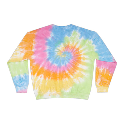 Yin Yang tie dye sweater