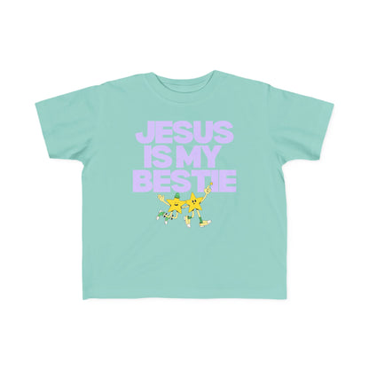 Jesus is my bestie toddler tee