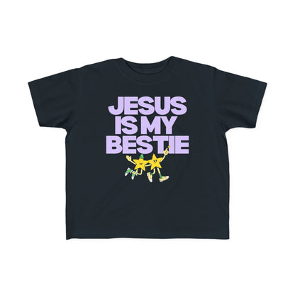 Jesus is my bestie toddler tee