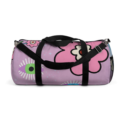 Eye dream of flowers duffel bag