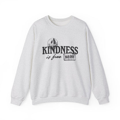 Kindness is free crewneck