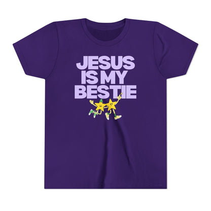 Jesus is my bestie youth tee