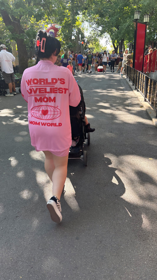 Love World Mother Jersey~pink