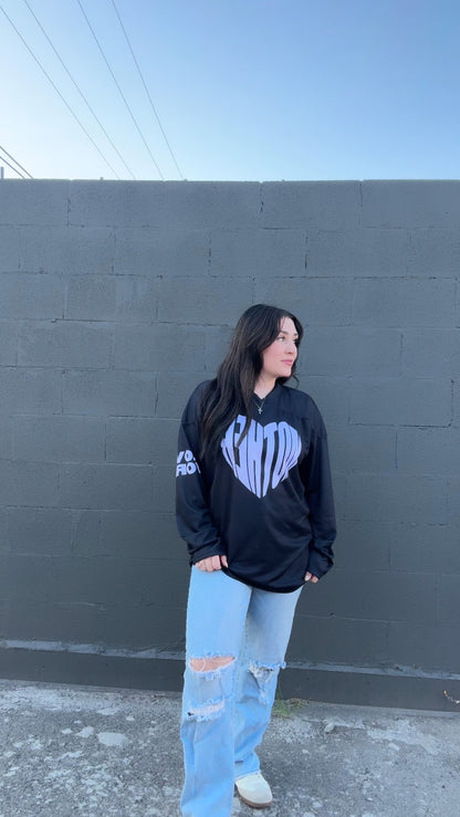 Love World Mother jersey~black
