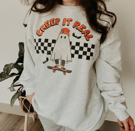 Creep it real crewneck