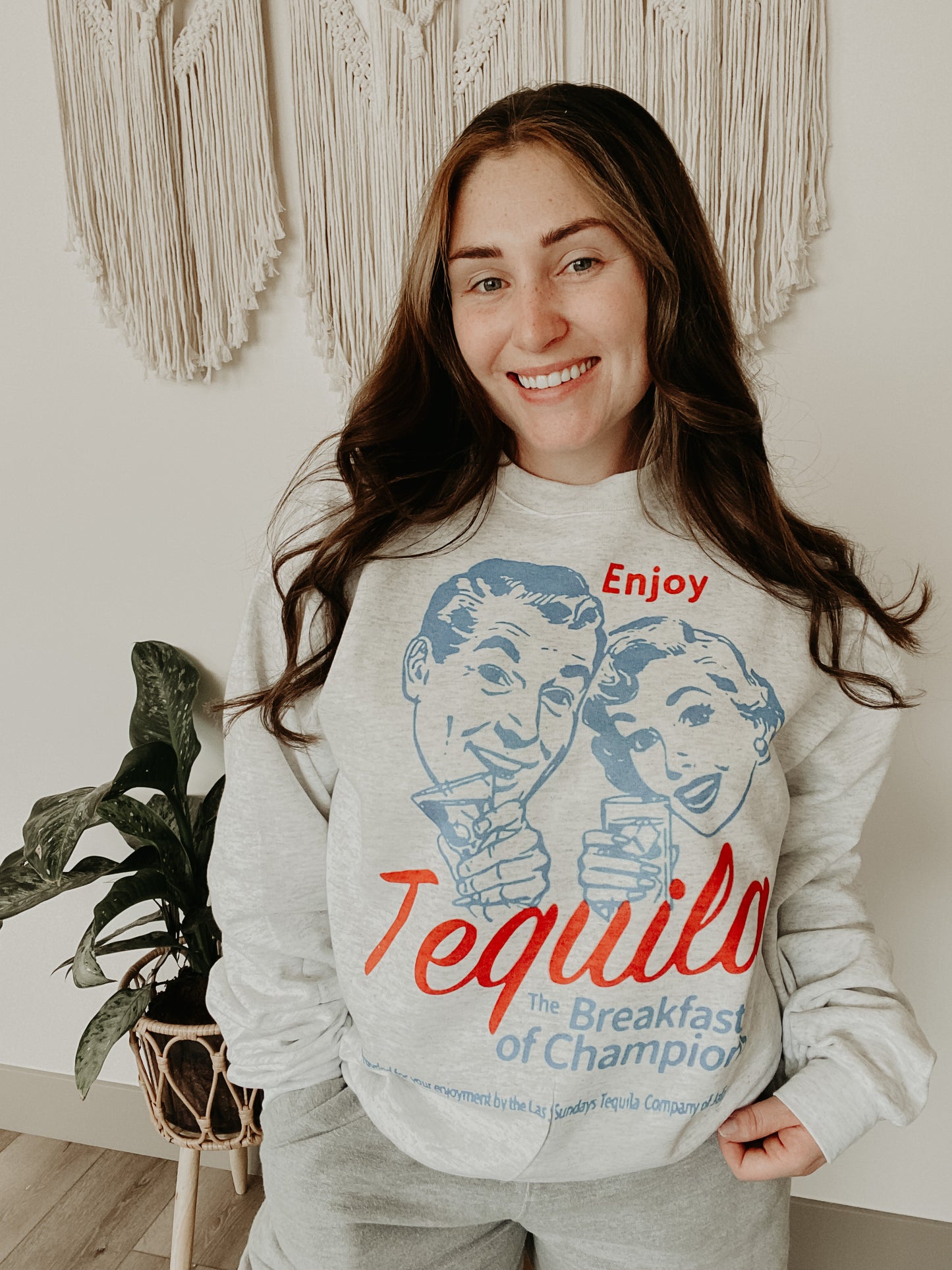 Enjoy Tequila crewneck