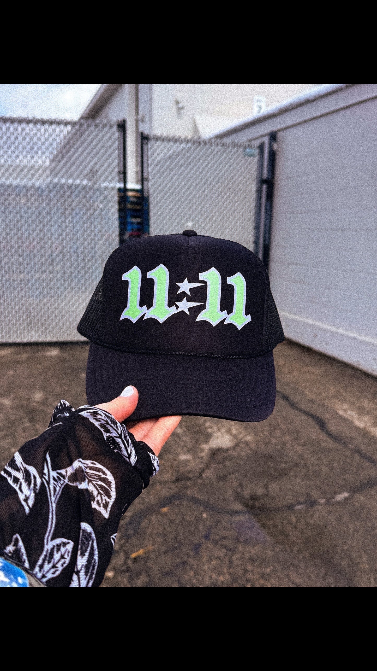 11:11 trucker hat