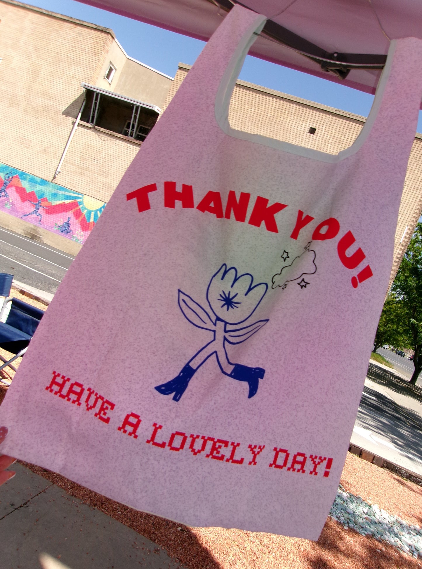 LOVE WORLD reusable shopping bag