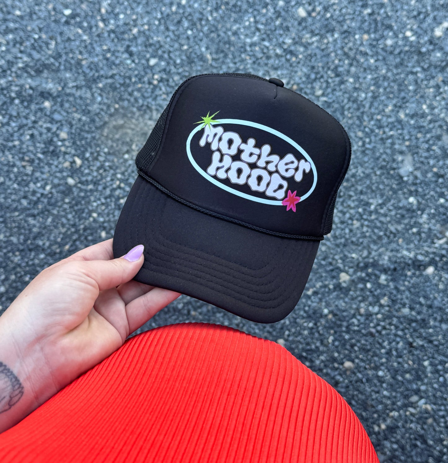 Motherhood trucker hat