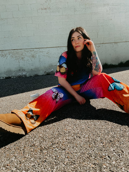 Butterfly effect comfy pants