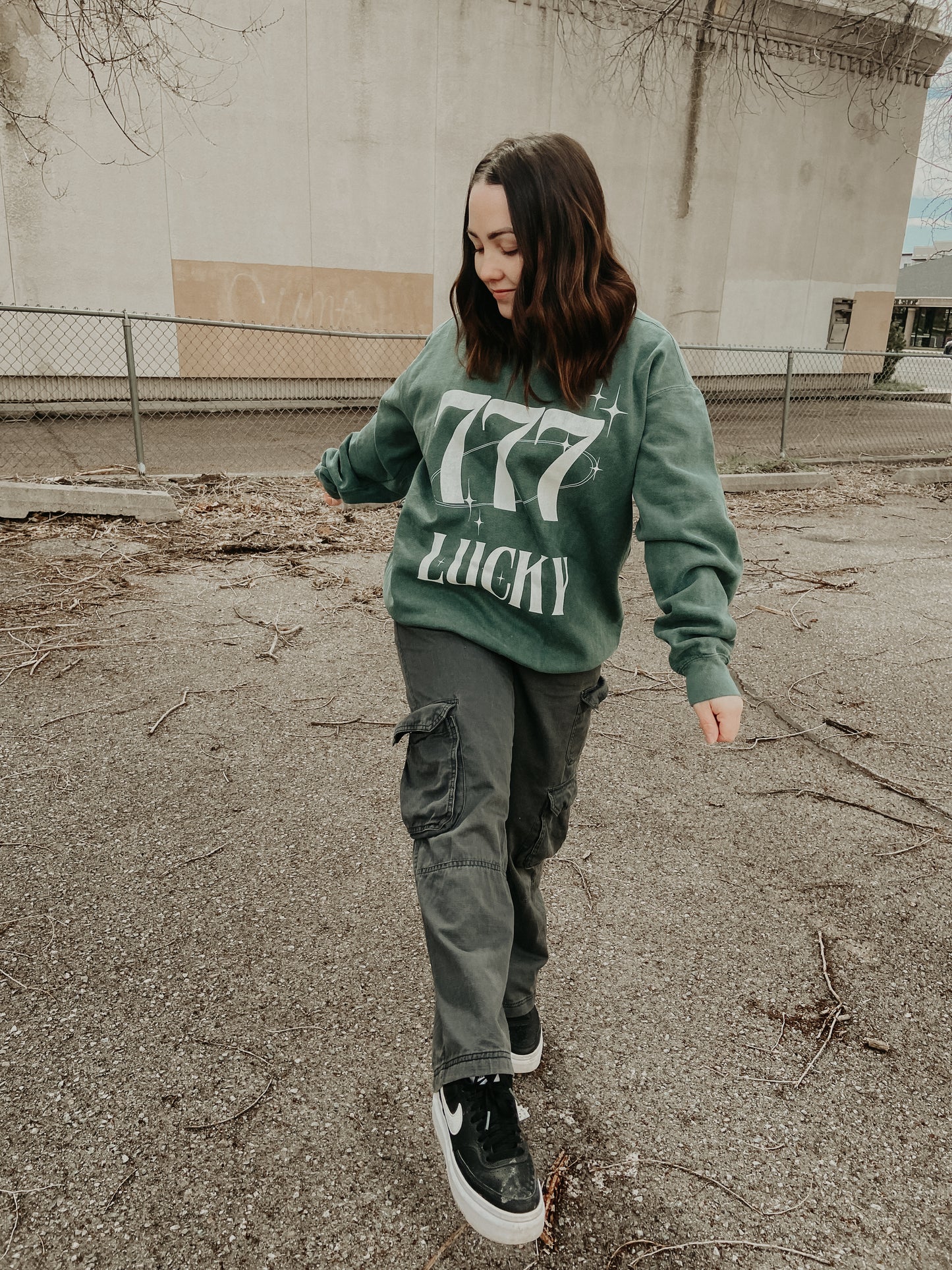 Lucky 777 crewneck