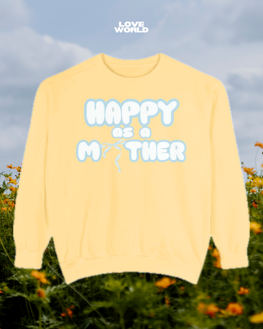 Happy as a Mother sweater,for the boy moms