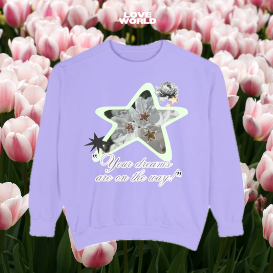 Your dreams are on the way sweater