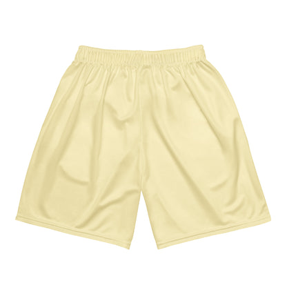 Yellow mesh shorts
