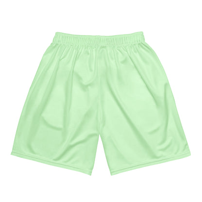 Green mesh shorts