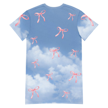 Bows about you t-shirt dress