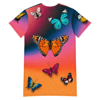 Butterfly effect t-shirt dress