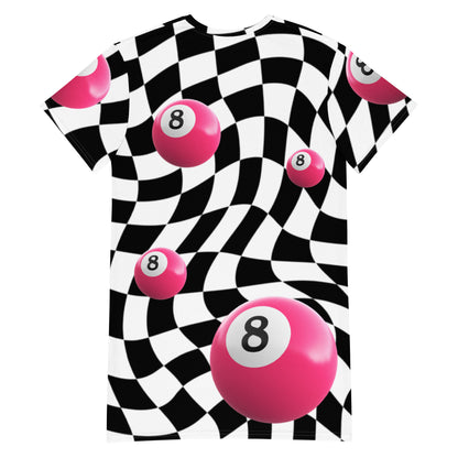 Magic 8 ball T- shirt dress