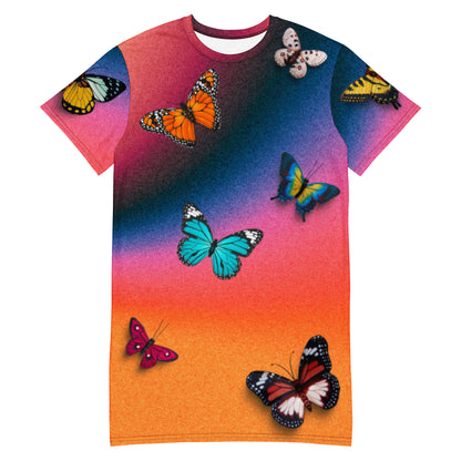 Butterfly effect t-shirt dress